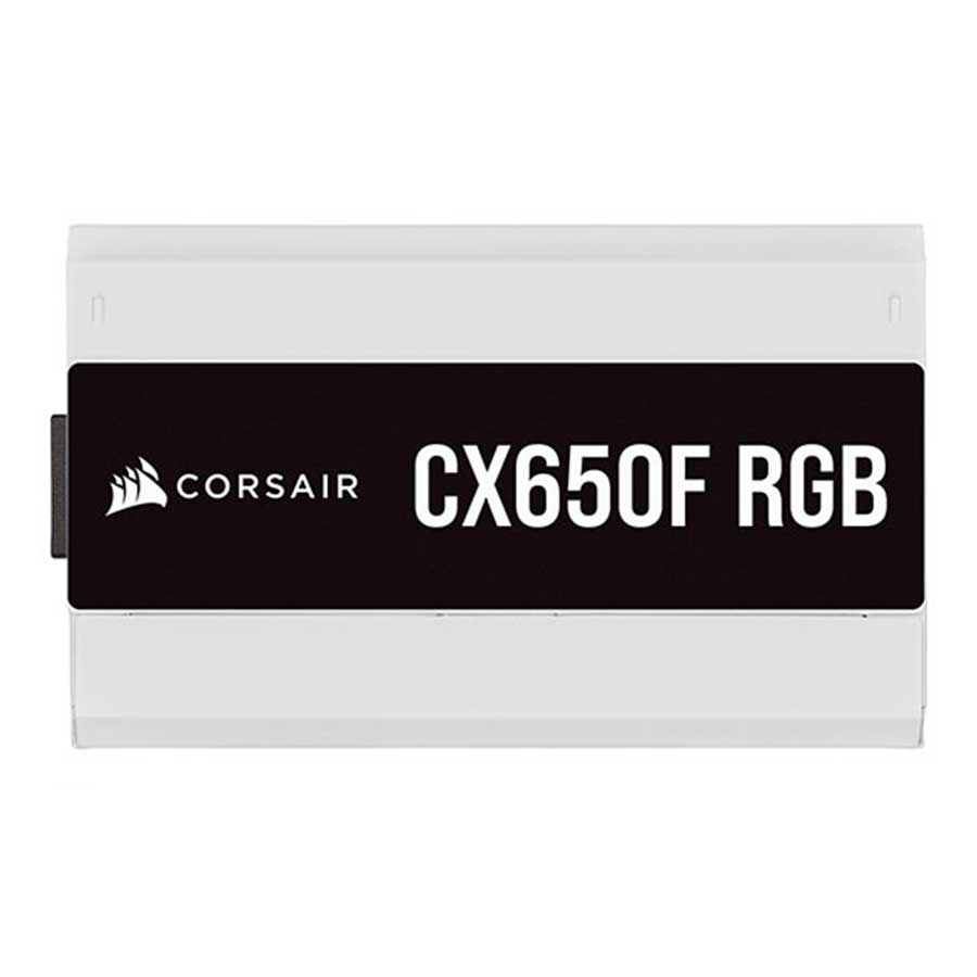 پاور کامپیوتر 650 وات ماژولار کورسیر مدل CX650F RGB White