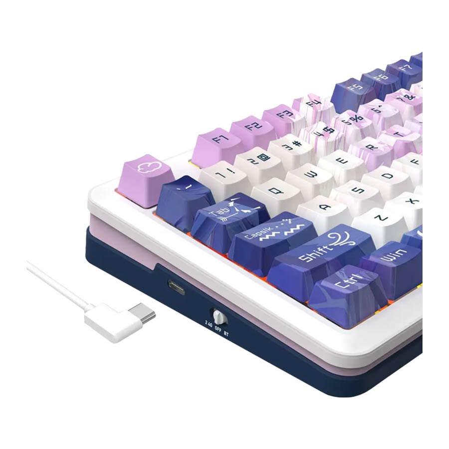 کیبورد گیمینگ بی‌سیم ردراگون مدل Cyrus Pro K681 RGB Pro