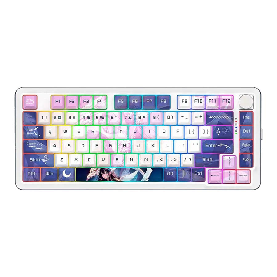 کیبورد گیمینگ بی‌سیم ردراگون مدل Cyrus Pro K681 RGB Pro