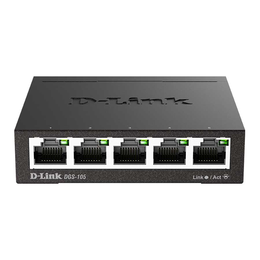 سوییچ 5 پورت دسکتاپ دی لینک مدل DGS-105