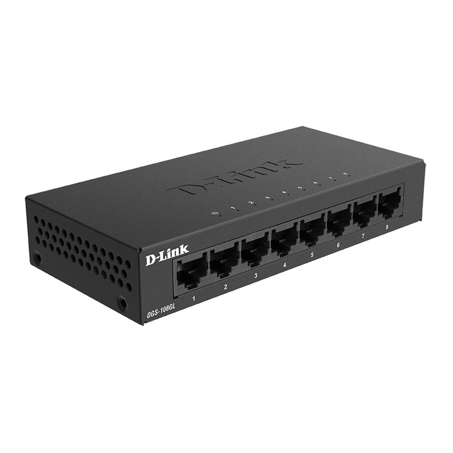 سوییچ 8 پورت گیگابیت دی لینک مدل DGS-108GL