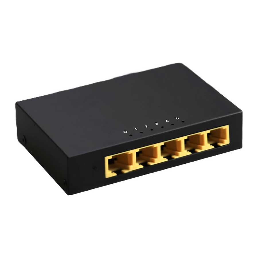 سوییچ 5 پورت گیگابیت دسکتاپ دی لینک مدل DGS-F105