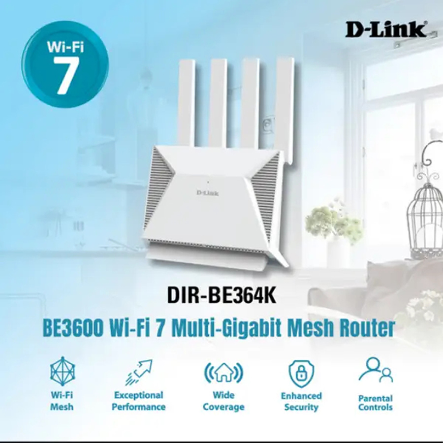 روتر Wi-Fi 7 دی لینک D-Link مدل DIR-BE364K