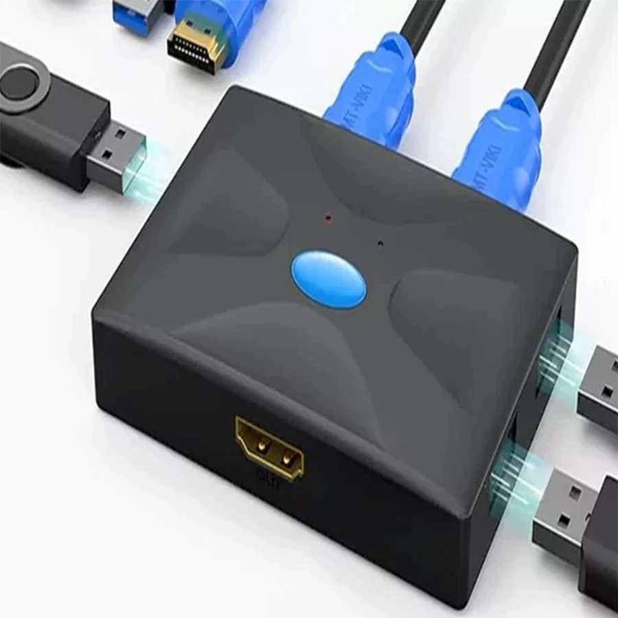 سوییچ 2 پورت KVM دی لینک