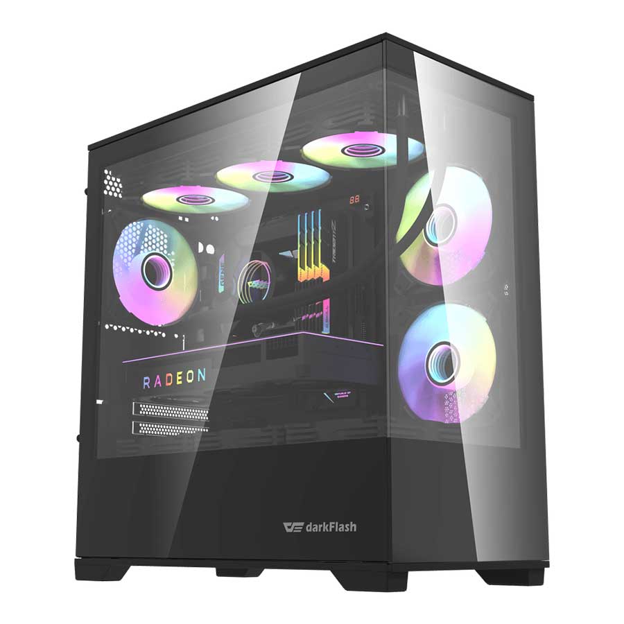 کیس کامپیوتر دارک فلش مدل DK415P M-ATX