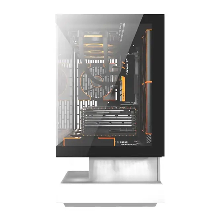 کیس کامپیوتر دارک فلش مدل FLOATRON F1 M-ATX WH