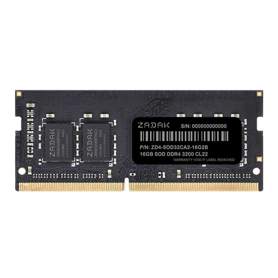 رم لپ تاپ زاداک مدل DDR4 16GB 2666Mhz CL19