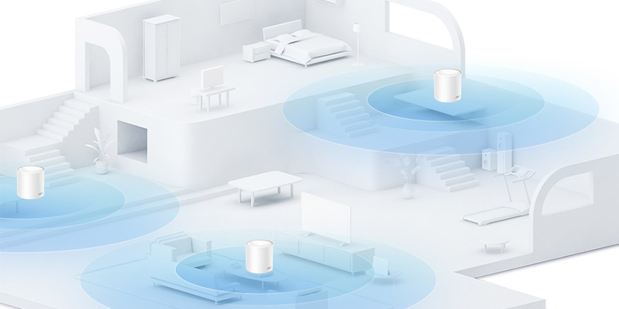 شبکه مش WiFi-6 بی‌سیم و گیگابیت تی پی لینک مدل Deco X10