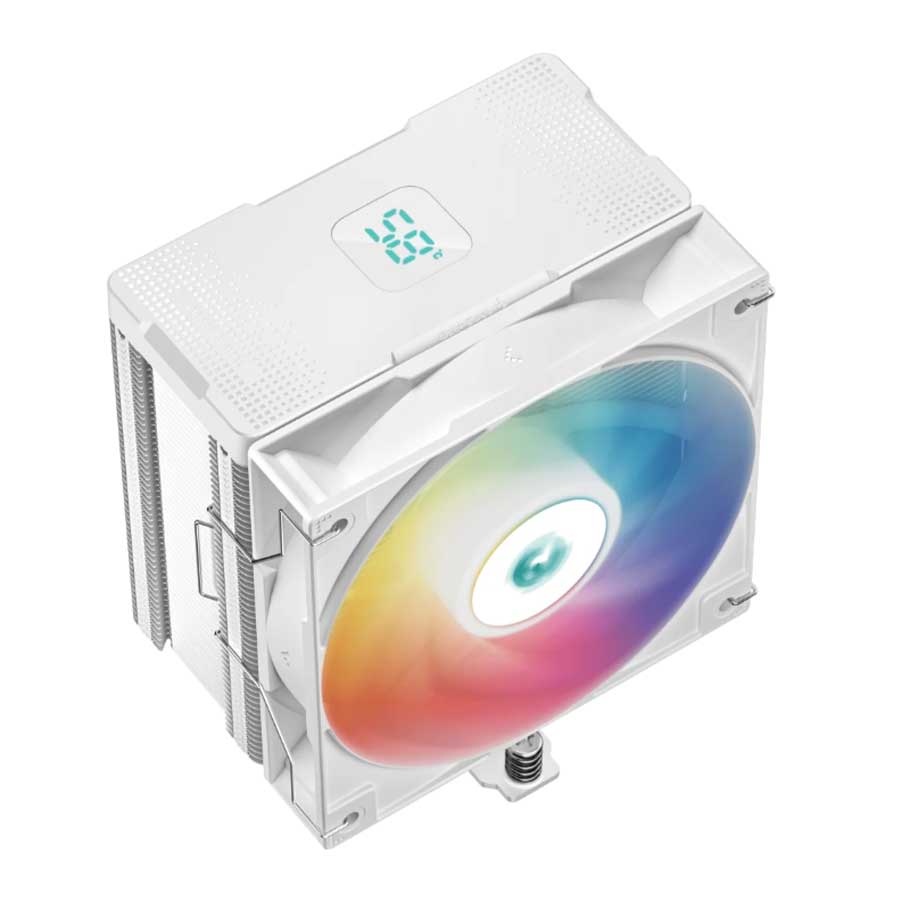 خنک کننده پردازنده دیپ کول مدل AG500 DIGITAL WH ARGB