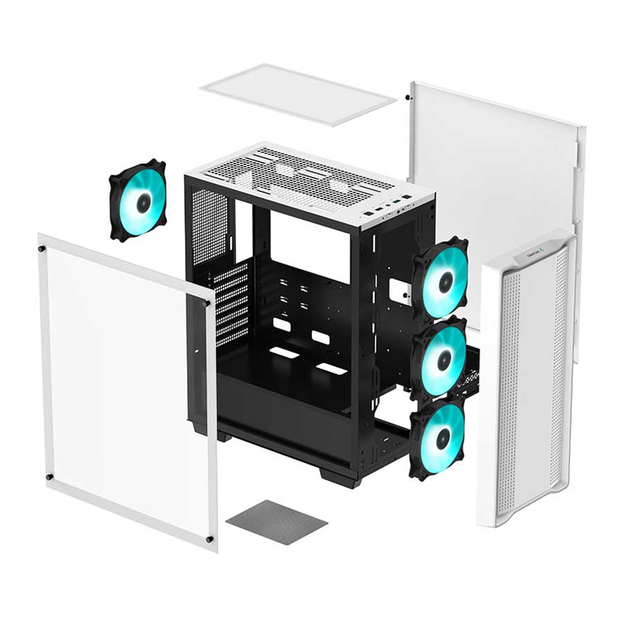 کیس کامپیوتر دیپ کول مدل CC560 WH