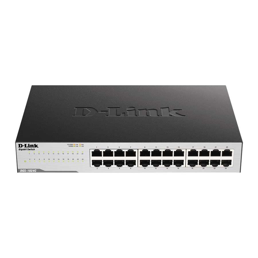 سوییچ 24 پورت گیگابیت دی لینک مدل DGS-F1024
