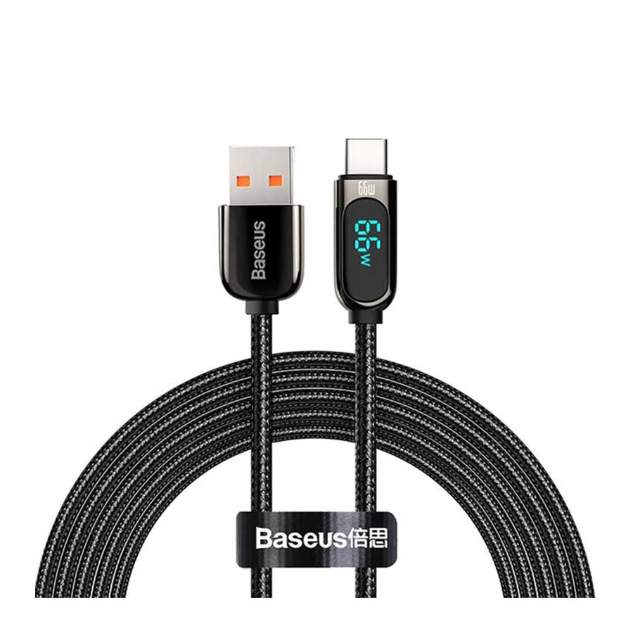کابل تبدیل 2 متری USB به USB-C بیسوس مدل Display CASX020101