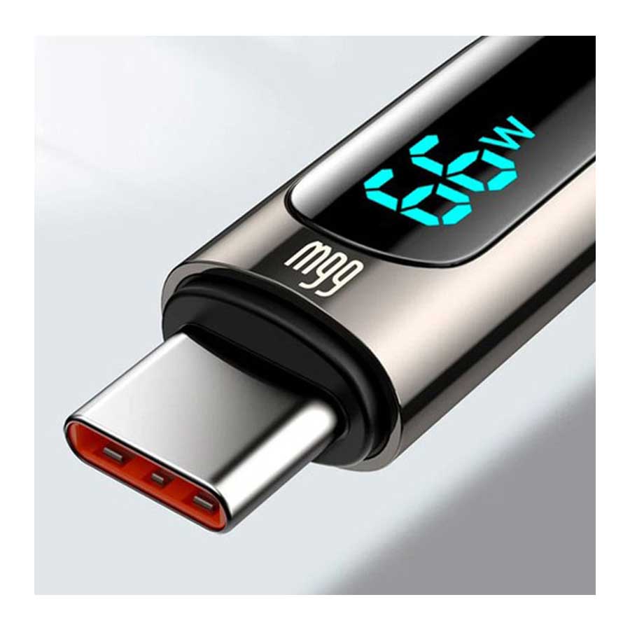 کابل تبدیل 2 متری USB به USB-C بیسوس مدل Display CASX020101
