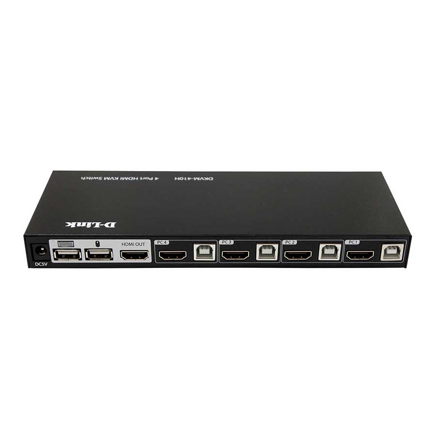 سوییچ 4 پورت KVM دی لینک مدل DKVM-410H