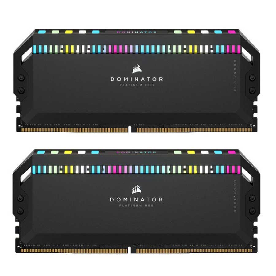 رم کورسیر مدل DOMINATOR PLATINUM RGB 32GB Dual 6000MHz CL36 DDR5