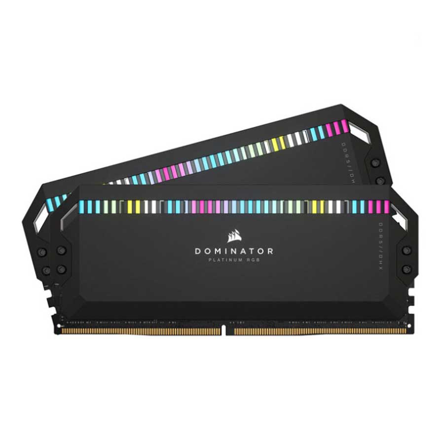 رم کورسیر مدل DOMINATOR PLATINUM RGB 32GB Dual 6000MHz CL36 DDR5