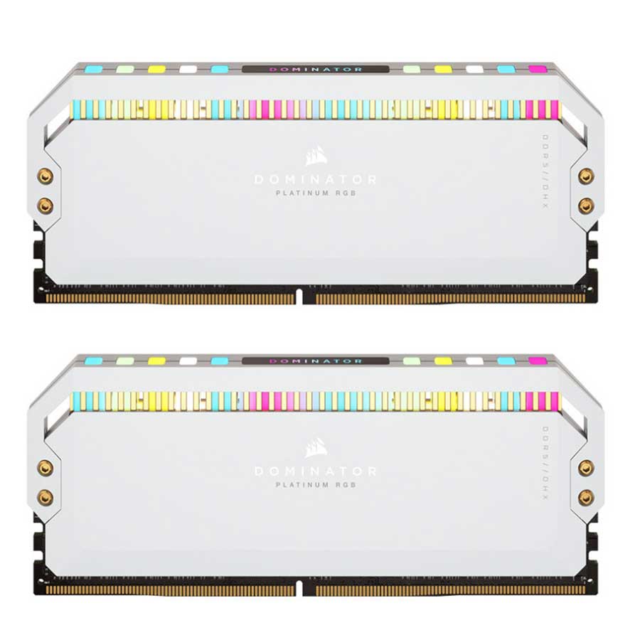 Dominator Platinum RGB White DUAL