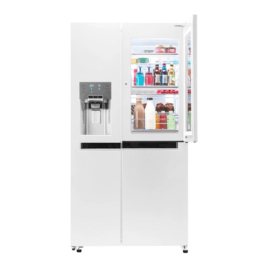 یخچال فریزر ساید بای ساید 32 فوت اسنوا مدل DS-3440MW