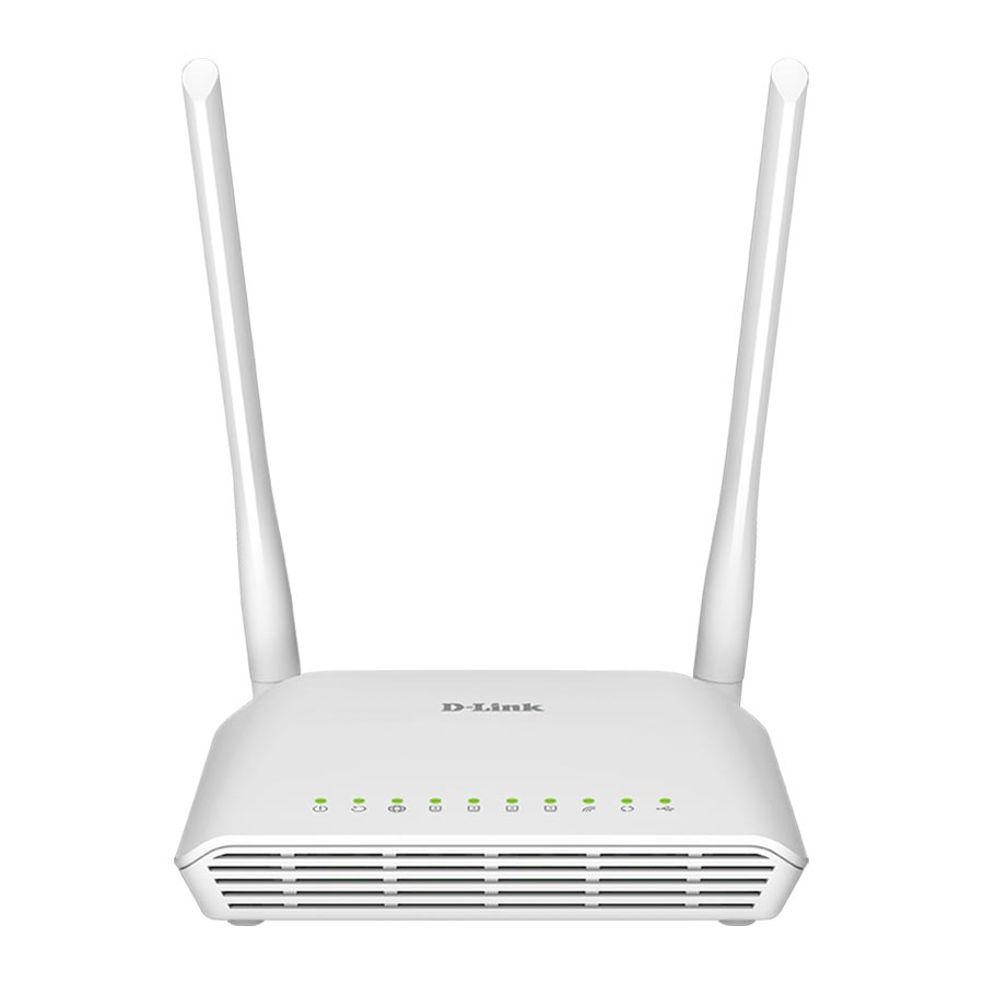 مودم روتر +ADSL2 بی‌سیم 300Mbps دی لینک مدل DSL-2750U