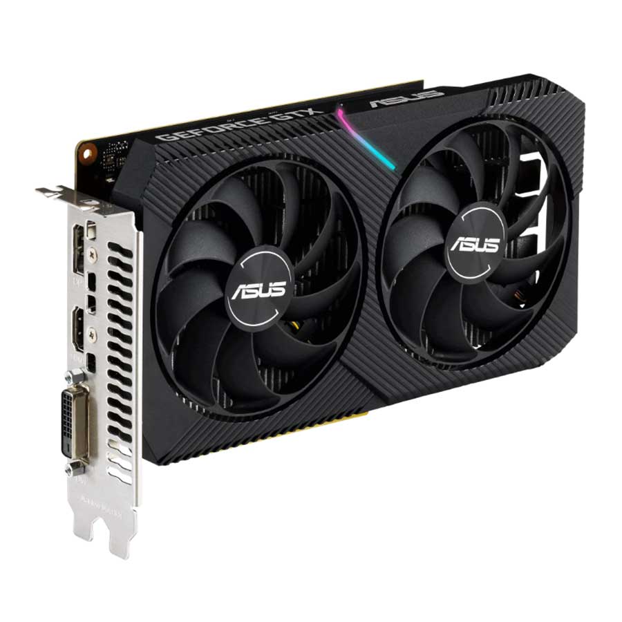 کارت گرافیک ایسوس مدل DUAL-GTX1650-O4GD6-MINI