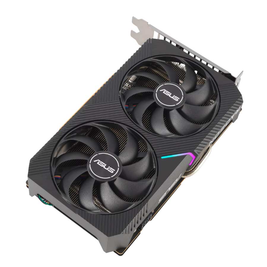 کارت گرافیک ایسوس Dual Radeon RX6500 XT OC Edition 4GB GDDR6