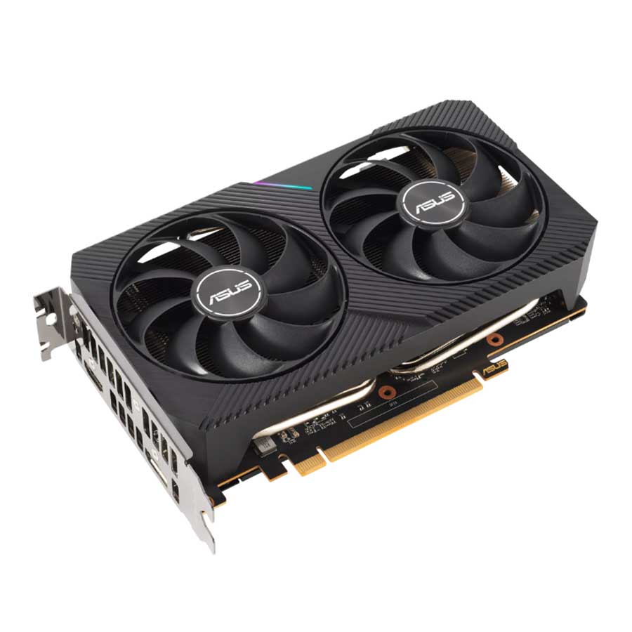 کارت گرافیک ایسوس Dual Radeon RX6500 XT OC Edition 4GB GDDR6