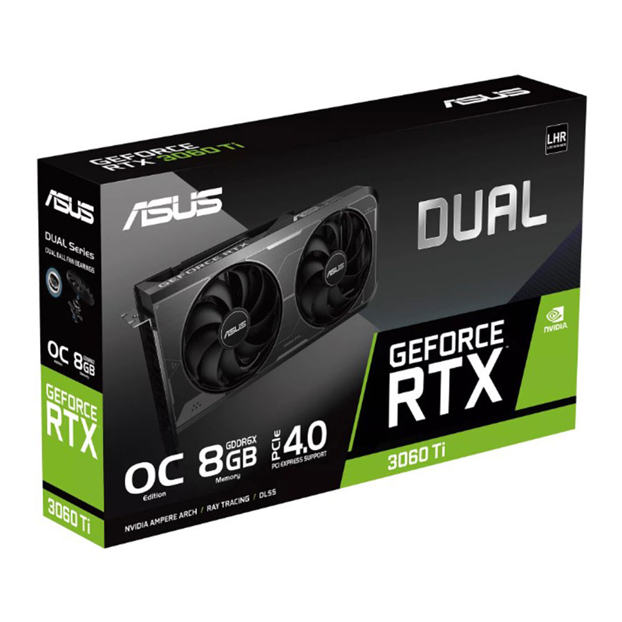 کارت گرافیک ایسوس مدل DUAL-RTX3060TI-O8GD6X