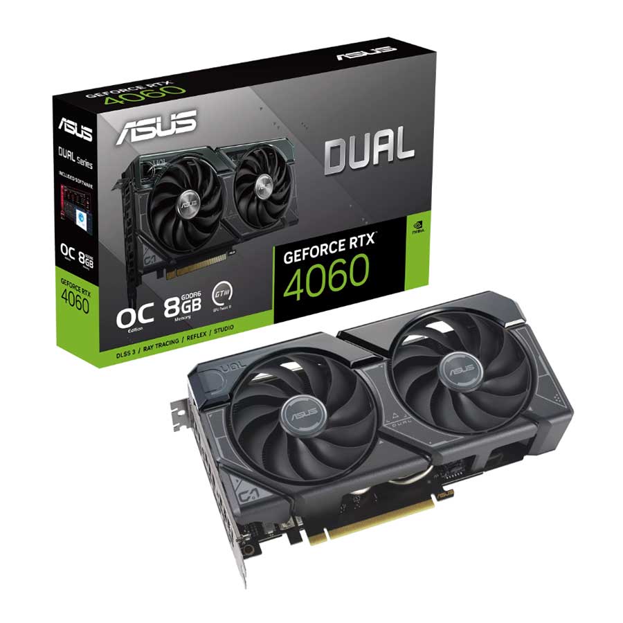 کارت گرافیک ایسوس مدل DUAL-RTX4060-O8G