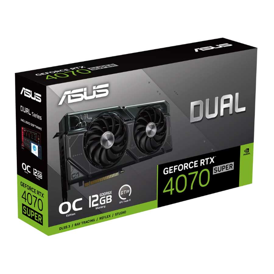 کارت گرافیک ایسوس مدل DUAL-RTX4070S-O12G