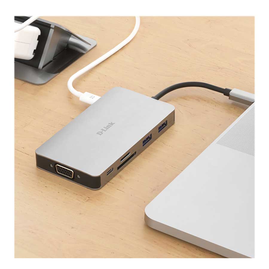 هاب USB-C نه پورت دی لینک مدل DUB-M910