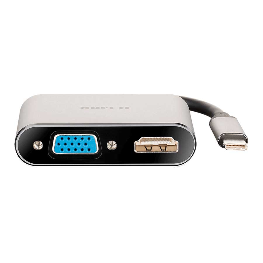 تبدیل USB-C به HDMI/VGA دی لینک مدل DUB-V210