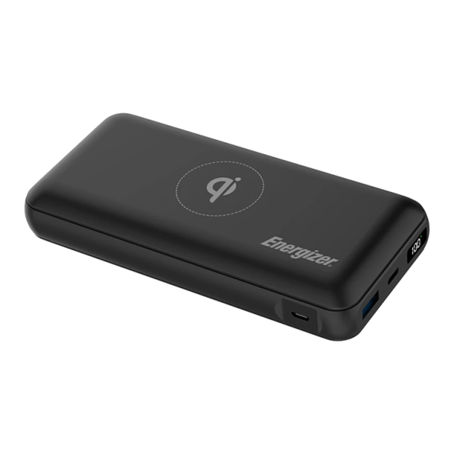 پاوربانک بی‌سیم انرجایزر ظرفیت 20000mAh