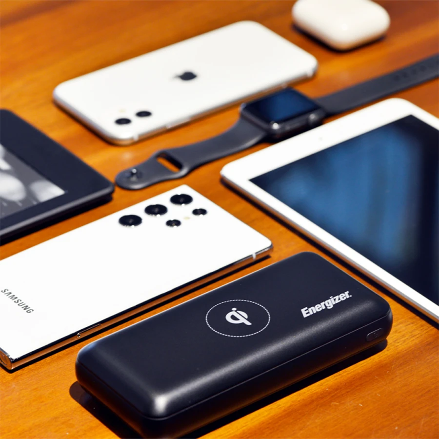 پاوربانک بی‌سیم انرجایزر ظرفیت 20000mAh