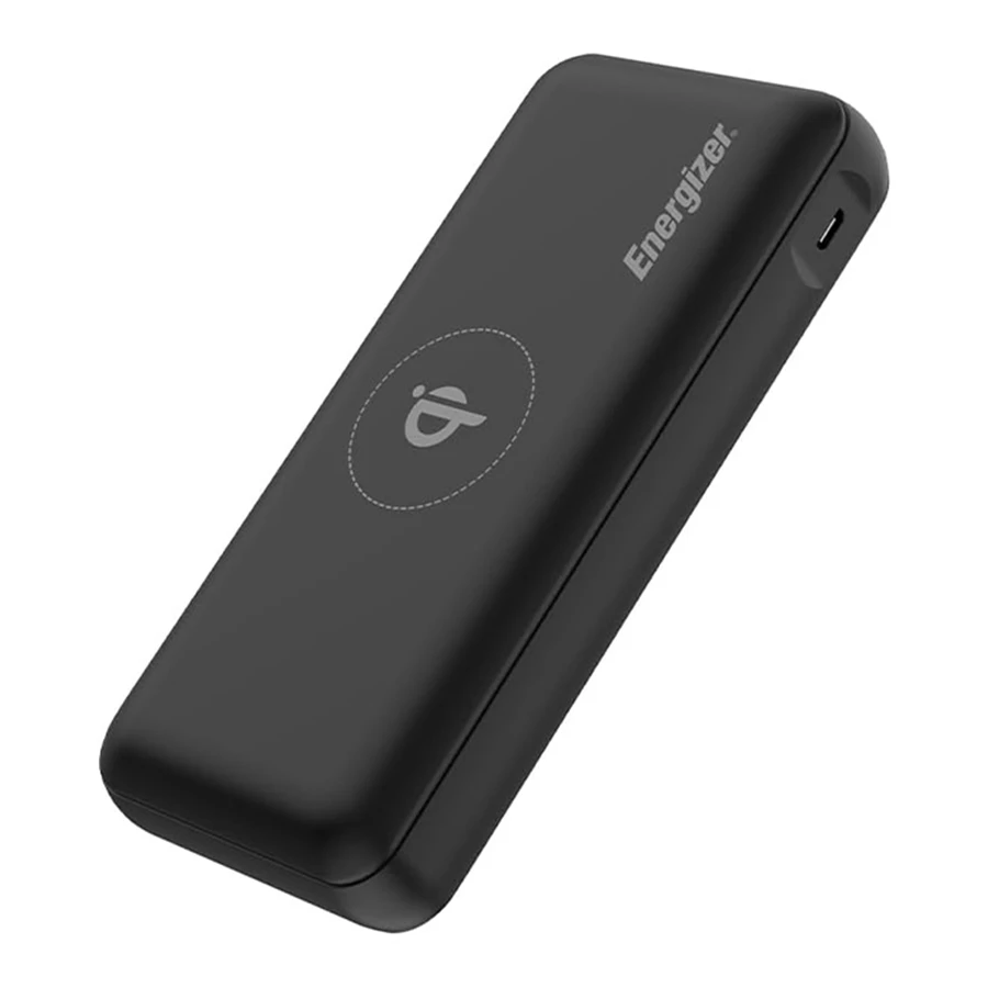 پاوربانک بی‌سیم انرجایزر ظرفیت 20000mAh