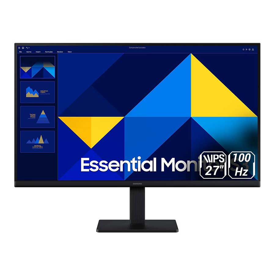 مانیتور 27 اینچ سامسونگ مدل Essential S3 S30GD LS27D300GAMXUE