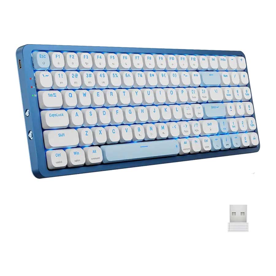 کیبورد گیمینگ بی‌سیم ردراگون مدل EVA PRO K684 RGB