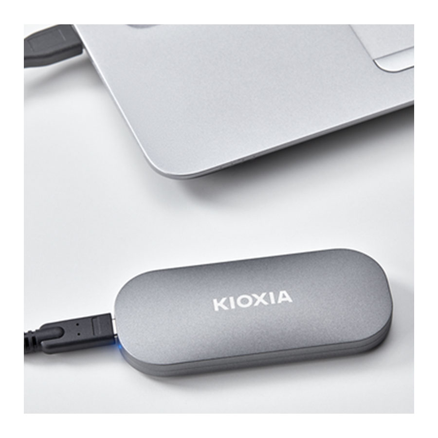 اس اس دی اکسترنال 500 گیگابایت USB-C کیوکسیا مدل EXCERIA PLUS