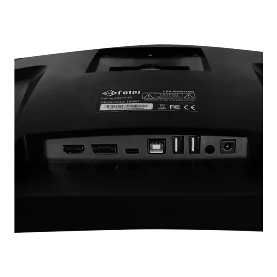 مانیتور خمیده گیمینگ 32 اینچ فاطر