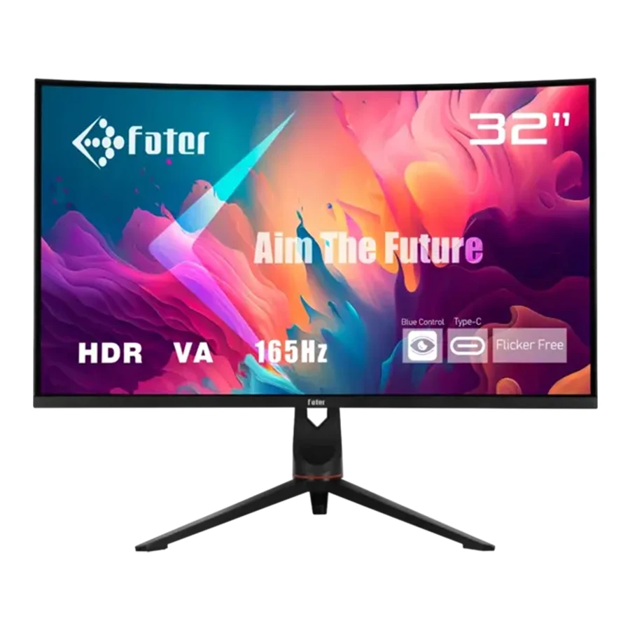 مانیتور خمیده گیمینگ 32 اینچ فاطر
