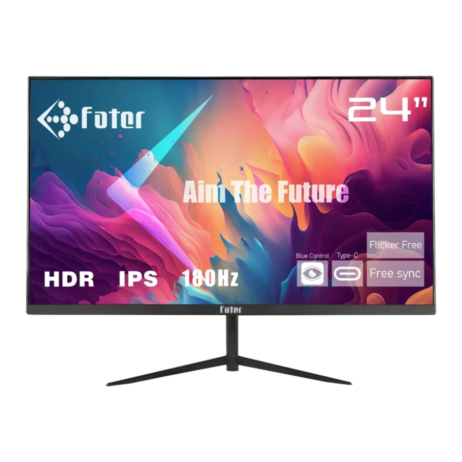 مانیتور گیمینگ 24 اینچ فاطر