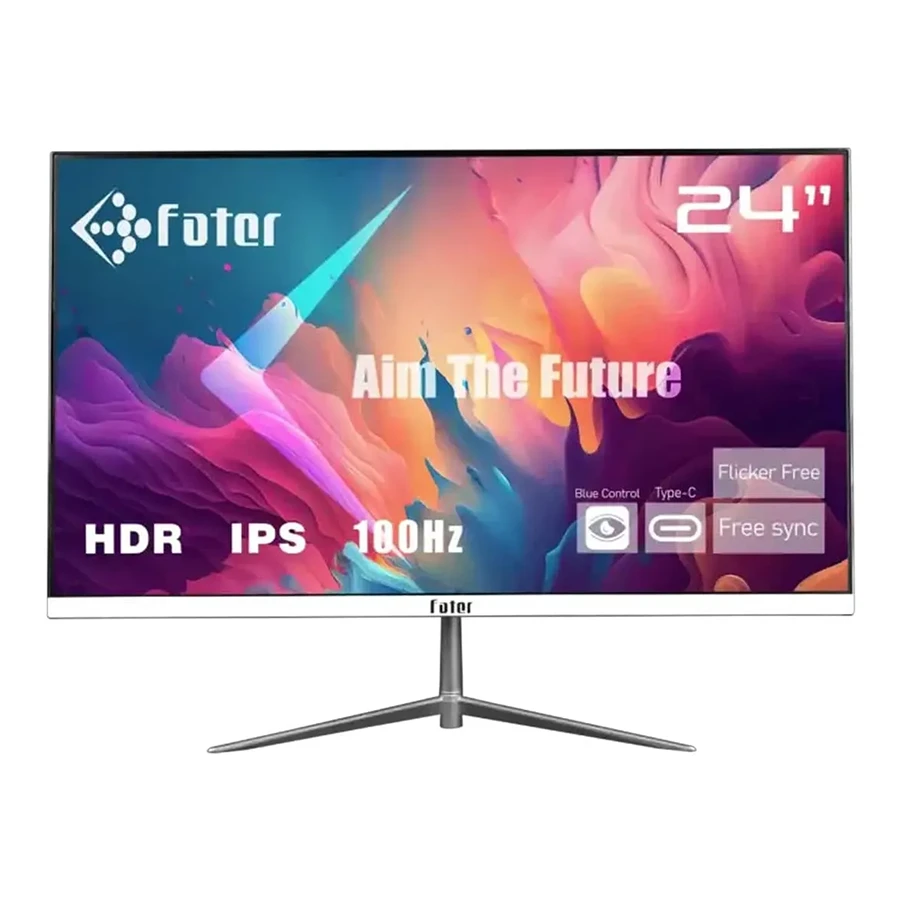 مانیتور گیمینگ 24 اینچ فاطر