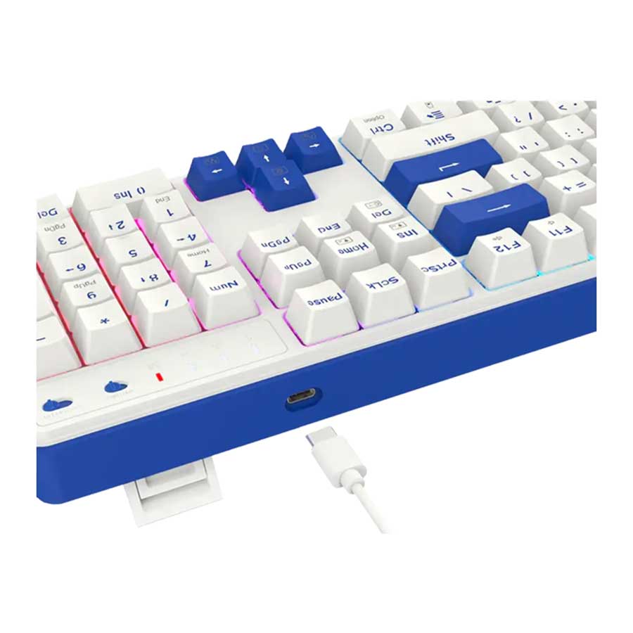 کیبورد گیمینگ بی‌سیم ردراگون مدل FAYE PRO K685 RGB