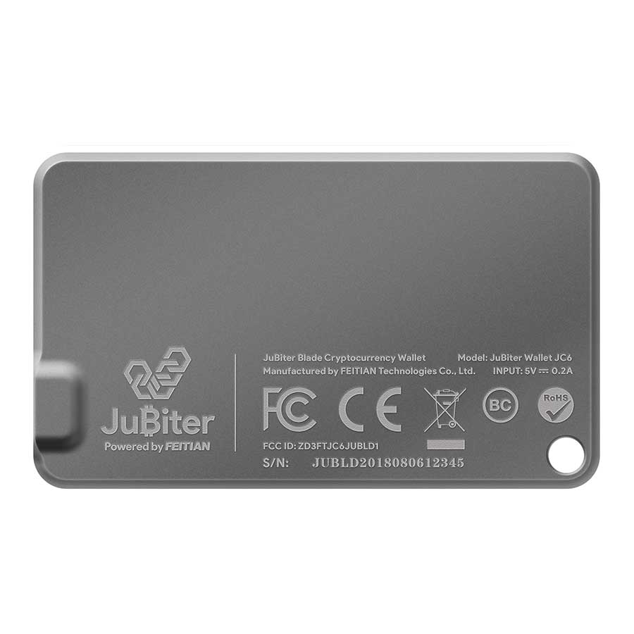 کیف پول سخت افزاری فیتیان مدل JuBiter Blade
