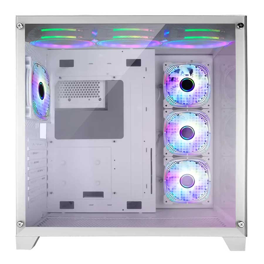 کیس کامپیوتر گیمینگ فاطر مدل هشتصد سفید