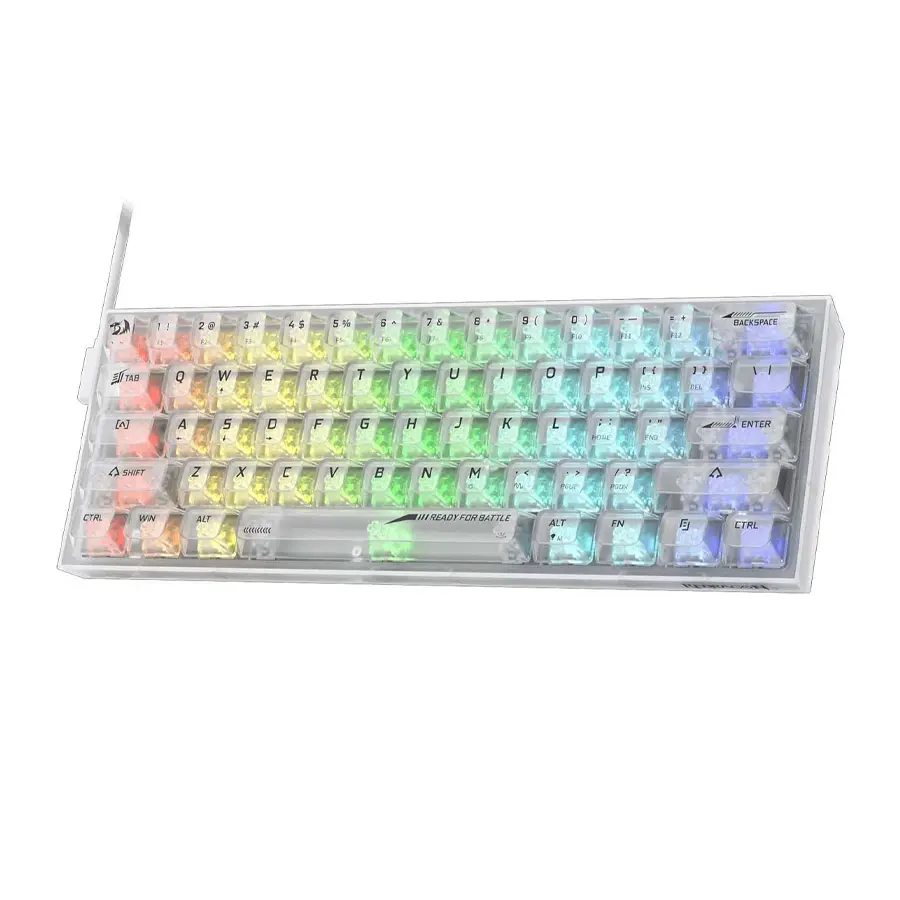 کیبورد مکانیکی ردراگون مدل Redragon Fizz K617CT RGB