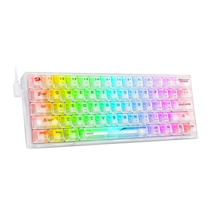 کیبورد مکانیکی ردراگون مدل Redragon Fizz K617CT RGB