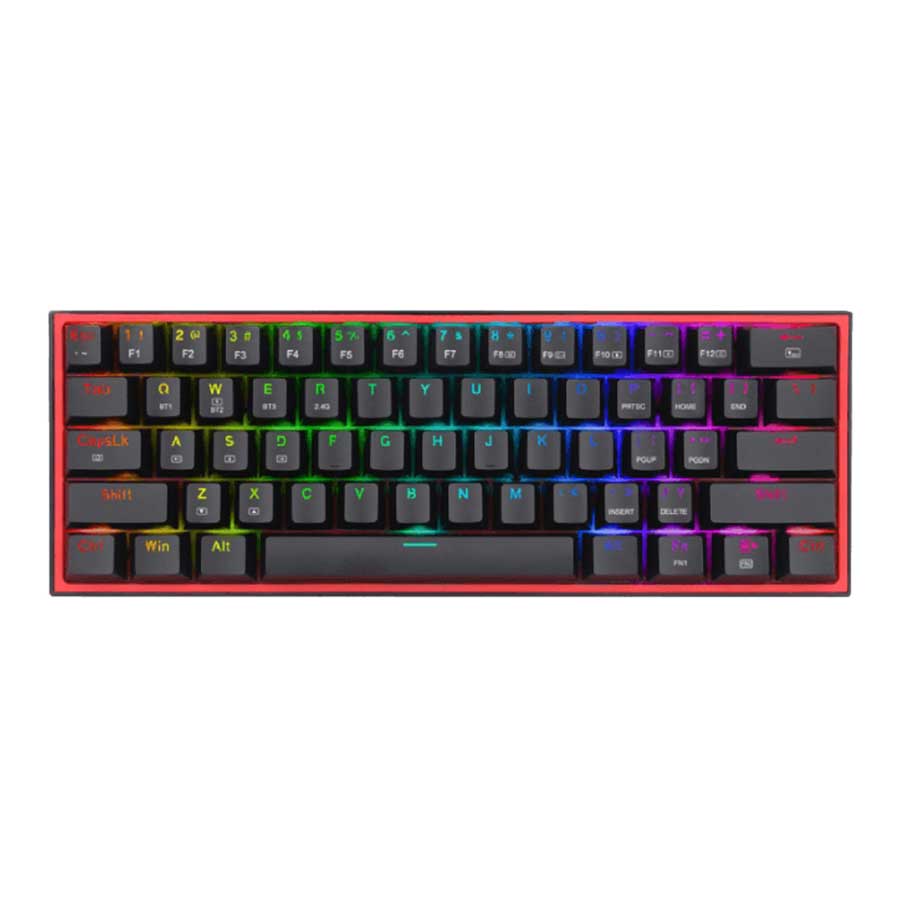 کیبورد گیمینگ بیسیم ردراگون مدل Fizz PRO K616 RGB Black