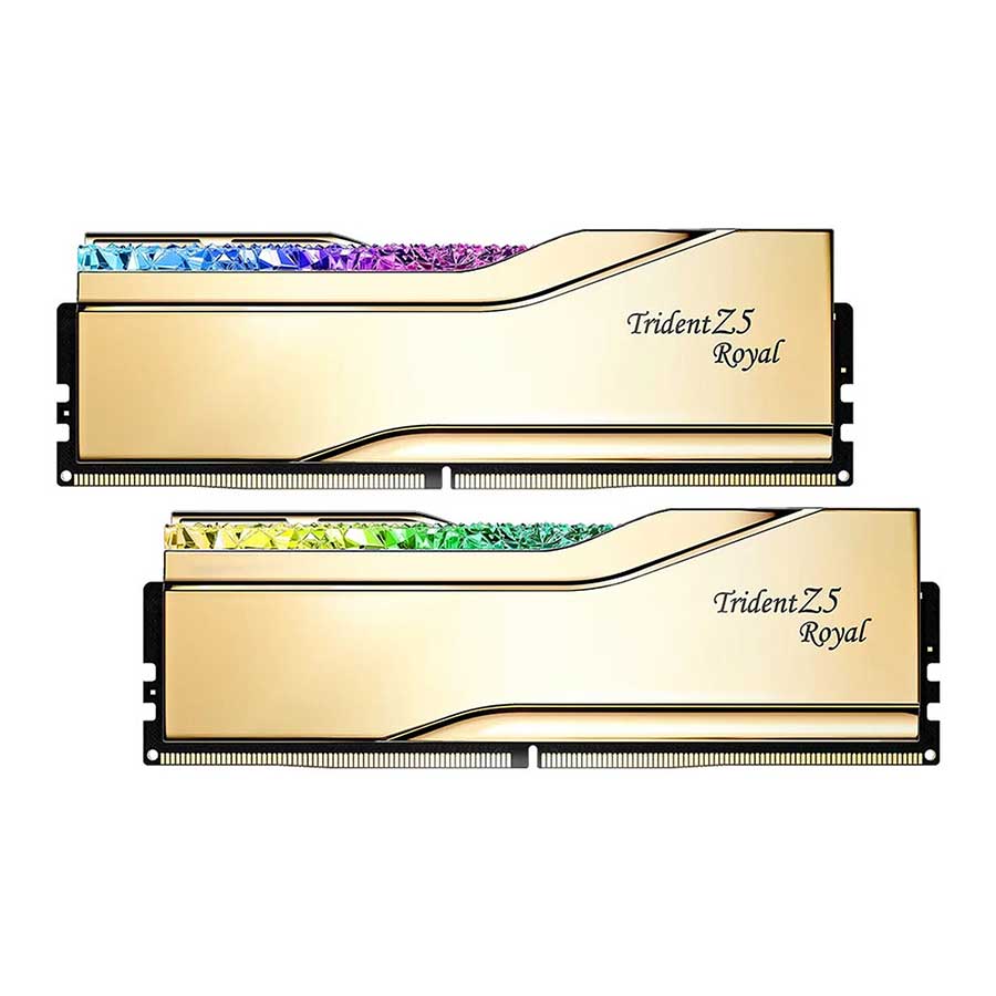رم جی اسکیل مدل Trident Z5 Royal RGB 32GB Dual 7200MHz CL34 DDR5