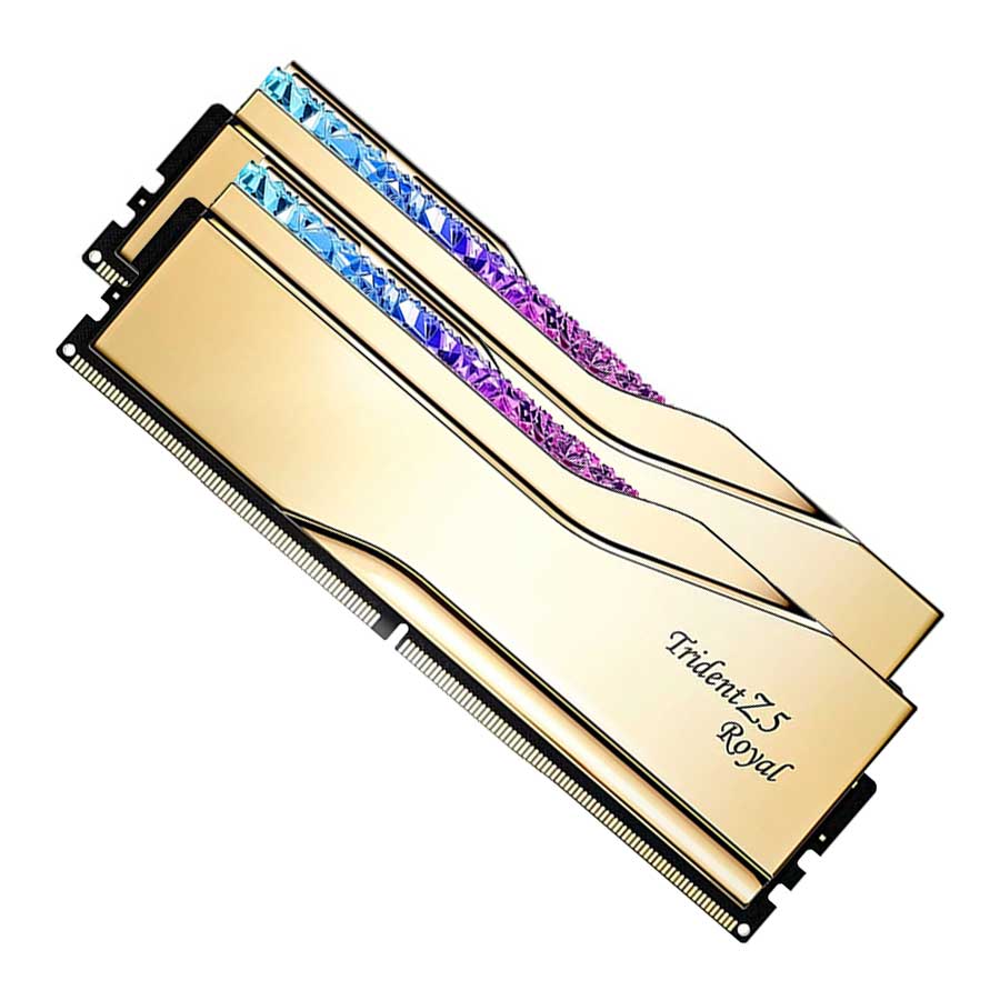 رم جی اسکیل مدل Trident Z5 Royal RGB 32GB Dual 7200MHz CL34 DDR5