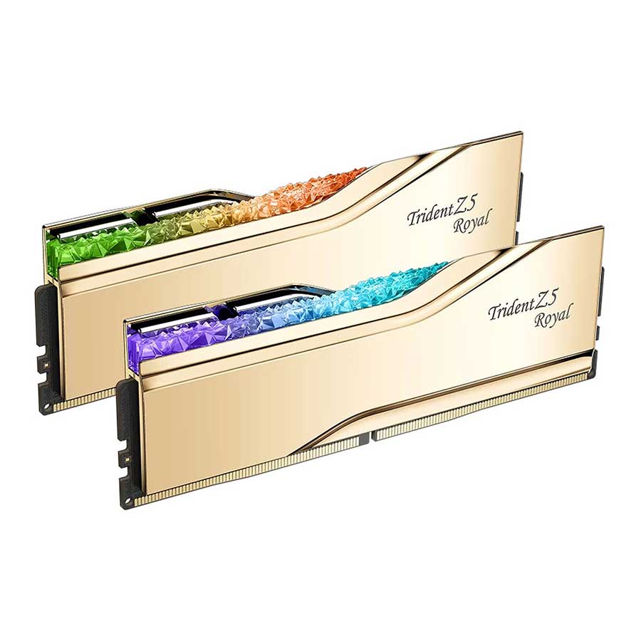 رم جی اسکیل مدل Trident Z5 Royal RGB 32GB Dual 7200MHz CL34 DDR5